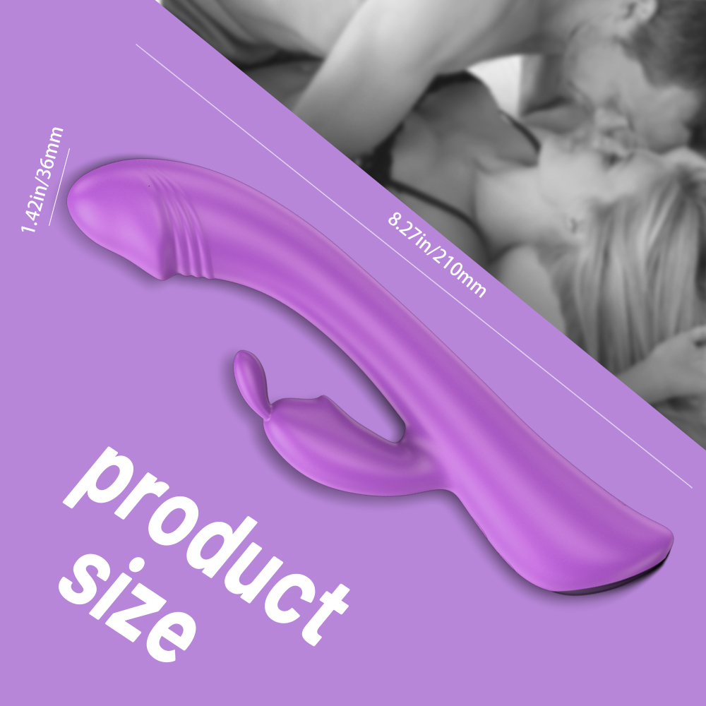 Dildo Vibrador De Conejo Consolador Recargable Ecomerciomx